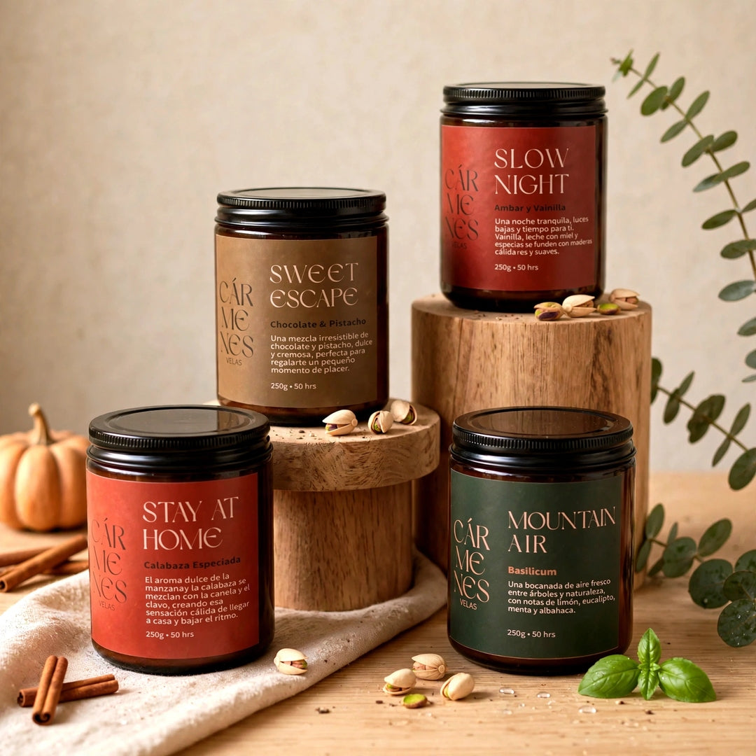 VELAS AROMATICAS OTOÑO AÑICANTE