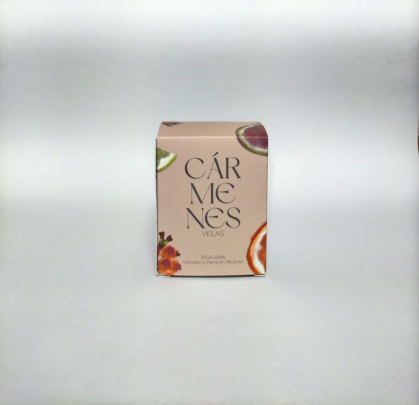 Vela 06 Canela y Naranja