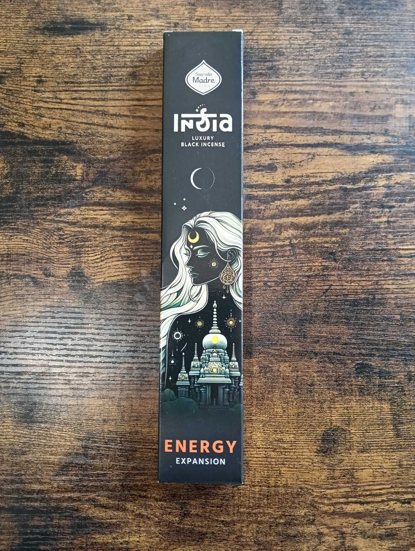 Incienso Sagrada Madre Black Brillo Energy