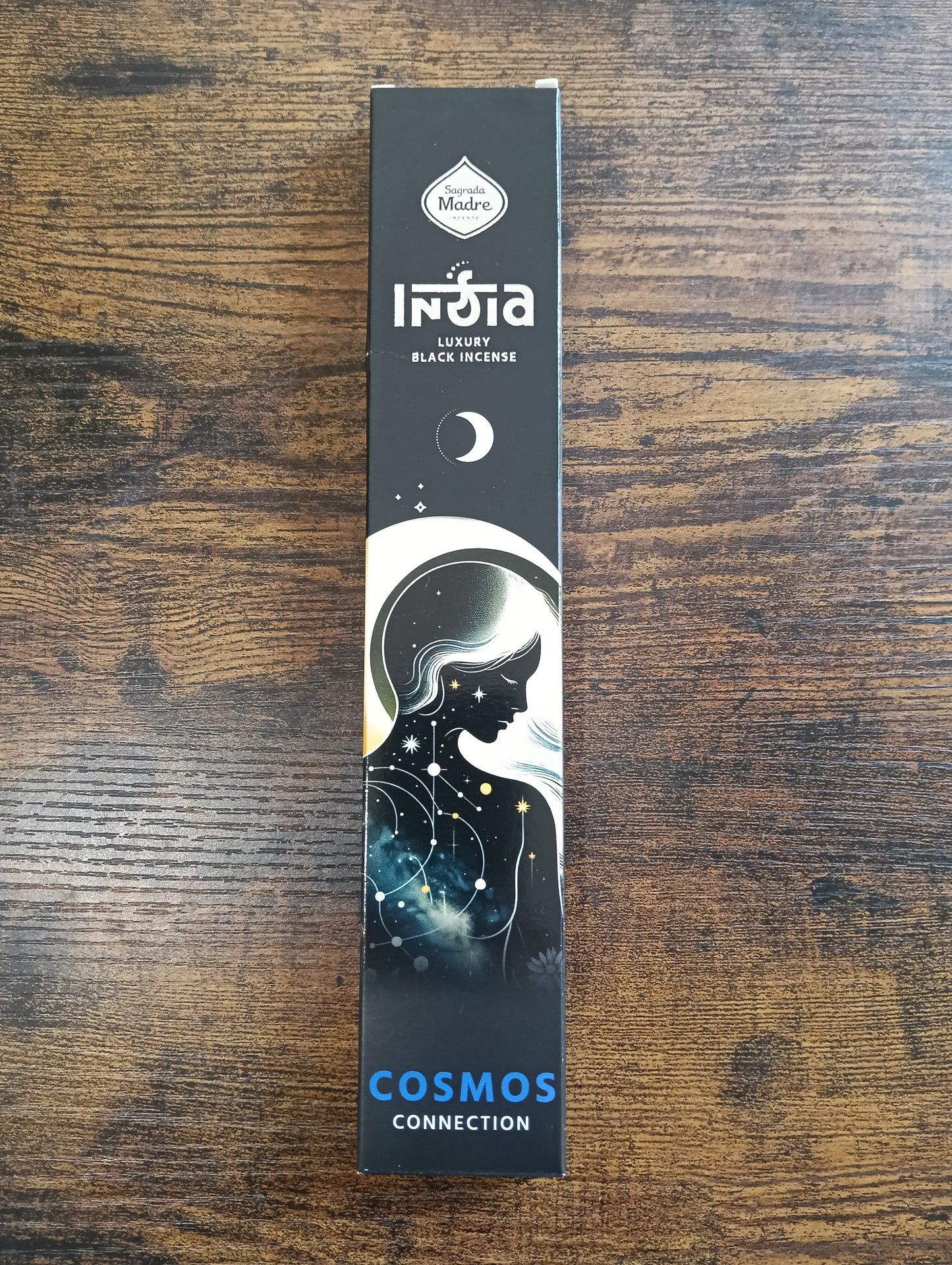 Incienso Sagrada Madre Black Brillo Cosmos