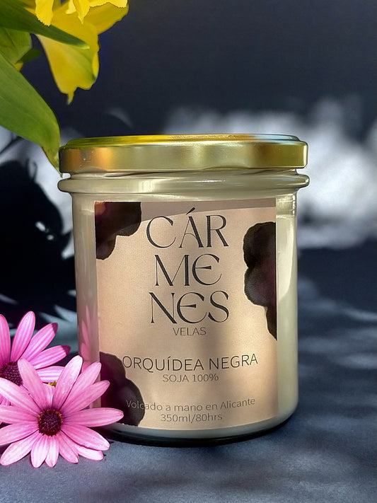 Vela 05 Orquídea Negra