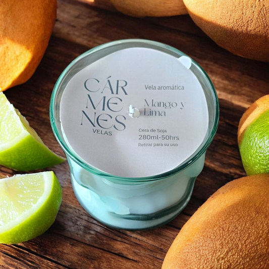 Vela Mango y Lima