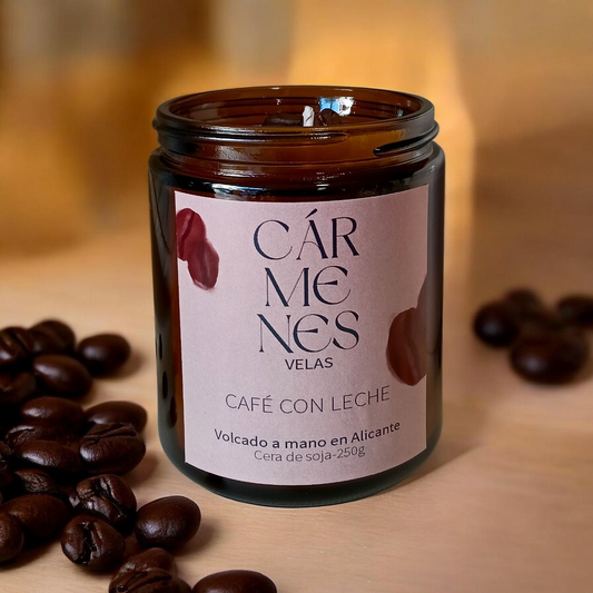 Vela Café con leche